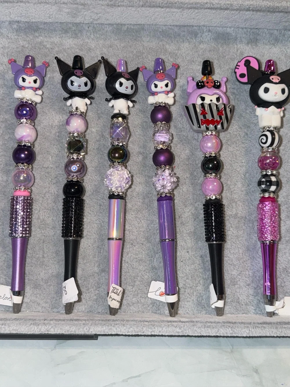 P1331 Handcrafted Beaded Decorative Ballpoint Pen - You choose